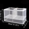 Pack of 2 Breeding Box, Floating Spawning Box, Aquarium Fish