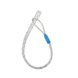 Cable Pull Sock for 4 to 6 mm Cable Made of Stainless Steel Galvanised Non-Slip Pull Sleeve Flexible Mesh Cable Length 22 cm Blue