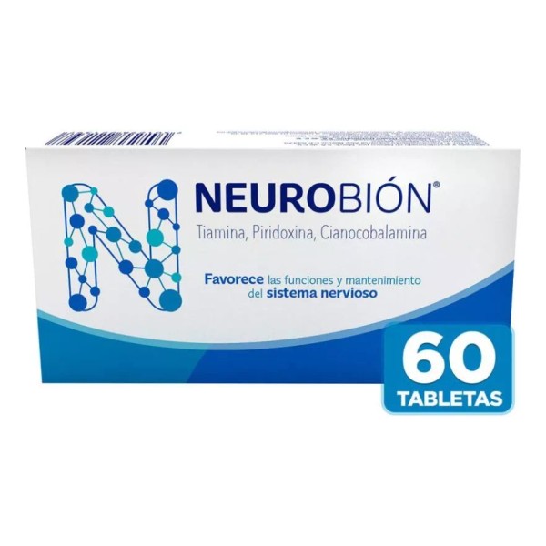 Merck Neurobion Complejo B Caja Con 60 Tabletas