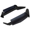 YHMTIVTU Adjustable Dark Smoke Air Deflectors Fits For Honda Gold