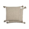 Emma Barclay Herringbone - Recycled Cotton Cushion Cover (Natural Cream)