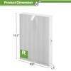 Smilyan 6 Pack Hpa300 HEPA Replacement Filter R for Honeywell