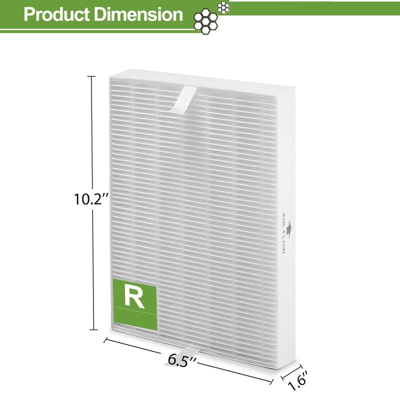 Smilyan 6 Pack Hpa300 HEPA Replacement Filter R for Honeywell