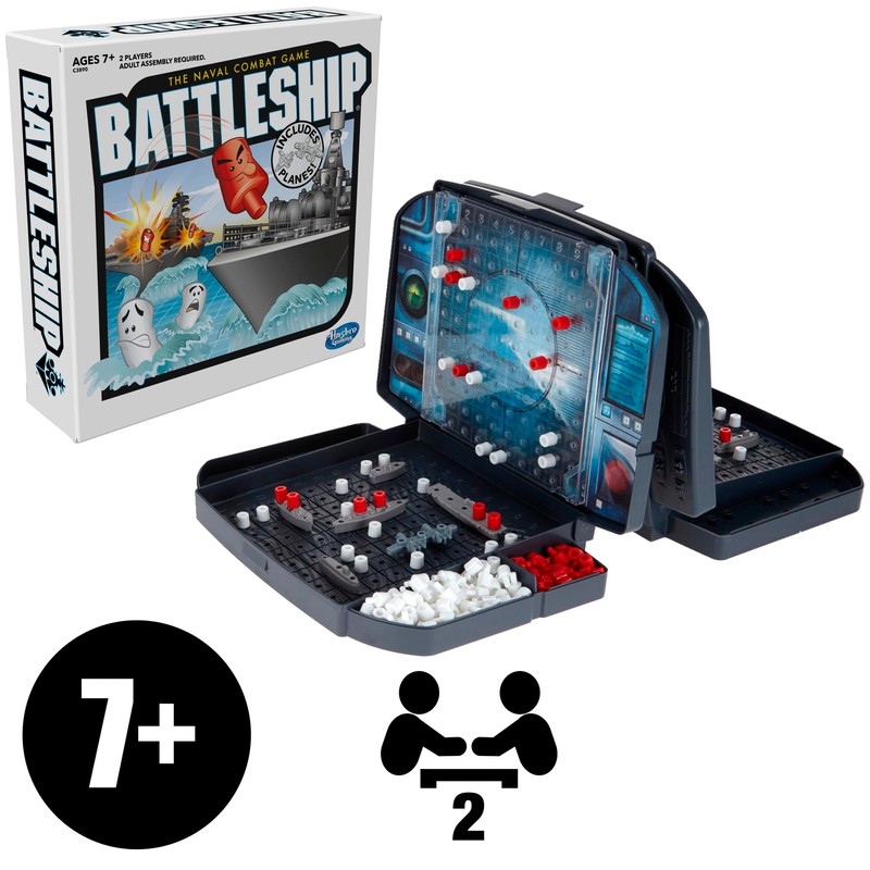 Hasbro Gaming Battleship with Planes Strategy Board Game for Ages