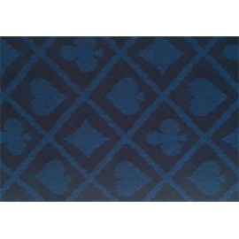 Poker Table Cloth - two tone 10 Feet Poker Speed Cloth suited Blue