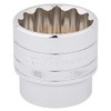 Draper 33594 1/2" Square Drive 12 Point Socket, 36mm Size