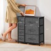 pipishell Storage Fabric Dresser 7 Drawer Chest of Organizer Tower
