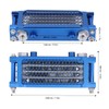Engine Oil Cooler Kit Cooling Radiator Universal for Motorcycle Dirt