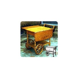 Woodcraft Project Paper Plan To Build Tea Serving Cart - Material Not Included