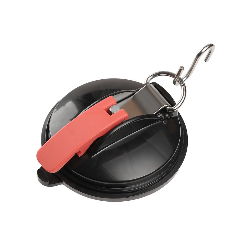 4PCS Plastic Vacuum Sucker Hook Ultralight Suction Cup Hook Heavy