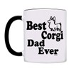 Corgi Dad Mug-0081-Black
