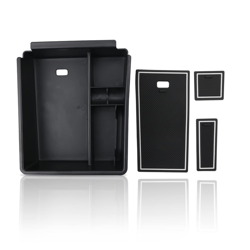 SKTU Central Armrest Storage Box compatible with Hyundai Tucson NX4