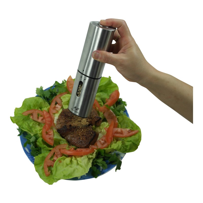 AD Kitchenware Electric Pepper Grinder Salt and Pepper Mill Kitchen