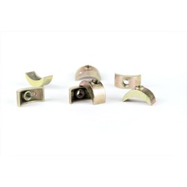 H-BOLT M6 Crescent Furniture Nuts – Pack of 4 Bronze Nuts for Wood & Metal Furniture Assembly