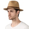 Lanzom Summer Beach Sun Hats for Men Women Foldable Floppy