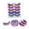 Beavorty Dramatic Curved False Eyelashes 5 Pairs 3d Density Eyelash