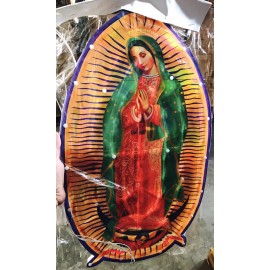 Light Up Lady Of Guadalupe Light Virgen De Guadalupe Luz Flashing 80 LED