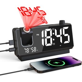 oviouit - Reloj despertador de proyección para recámara