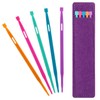 5pcs That Purple Thang Sewing Tools with Bag, Multifunctional Sewing