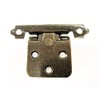 Semi-Concealed Hinge in Antique Brass - 4 Pack