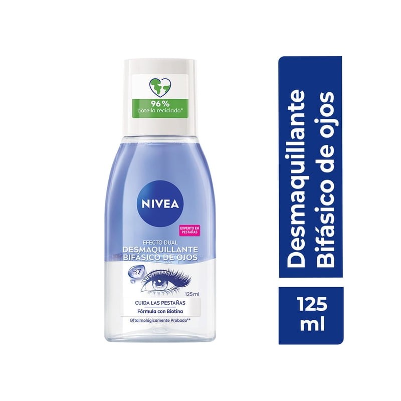 Desmaquillante Bifásico De Ojos Nivea Visage 125 ml