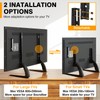 TAVR Universal Table Top TV Stand Base TV Legs for