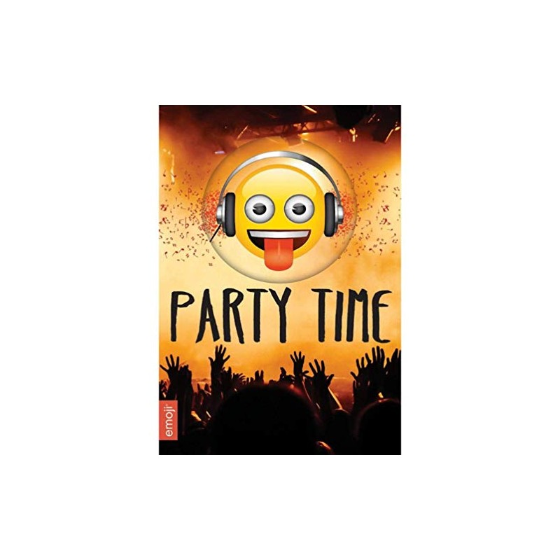 Emoji Party Time Birthday Card