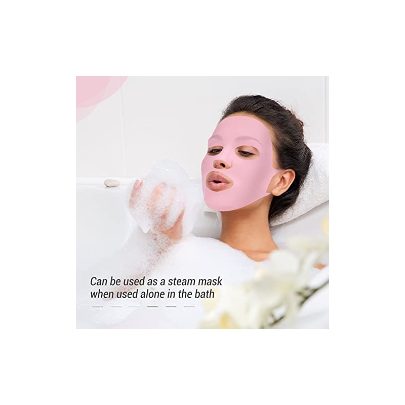 5 Pieces Reusable Silicone Facial Mask Facial Mask Cover Silicone