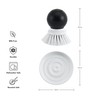 KitchenAid Palm Brush with Dish Tray to Keep Countertops Dry