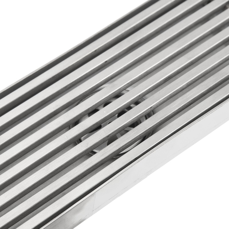 Linear Shower Drain Stainless Steel Odor Resistant Rectangular Floor Drain