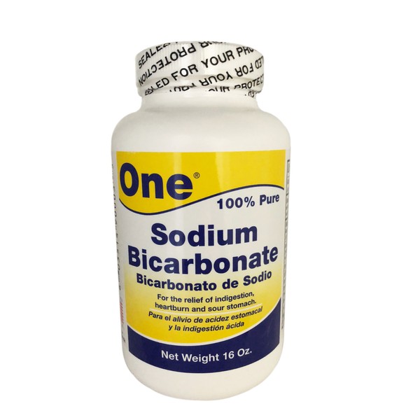 One Sodium Bicarbonate / Bicarbonato de Sodio 16 oz