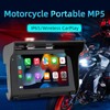 Carplay Inalámbrico Portátil y Pantalla Android Auto para Motocicleta, Estéreo
