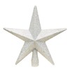 Silver 20cm Shatterproof Tree Top Star Premier Christmas Tree Decoration