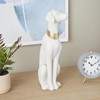 Deco 79 Polystone Dog Decorative Sculpture Sitting Home Decor Statue