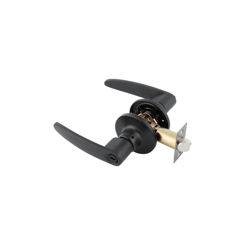Dexter 6677 Cerradura Manija Granito 35-45mm sin Llave, Negro