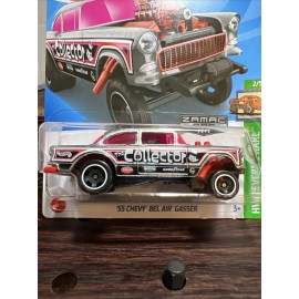 Hot Wheels 2024 Hot Wheels Zamac 008 - '55 Chevy Bel Air Gasser - With Protector Case