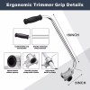 generic Mango De Recortadora Empuñadura Ergonómica Aleación Aluminio