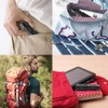 3 Pack Zoomable Long Range Red Hunting Light Flashlight Torch