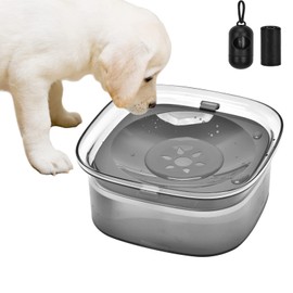 Wassernapf Für Hunde, Auhou Trinknapf Hund Anti Schlabber 2l, Hundenapf Auslaufsicher rutschfest, Auslaufsicherer Hundenapf, Pet Wassernapf Trinknapf Hund FüR Unterwegs Und Innen