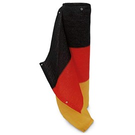 Videx Classic Polyethylene Balcony Cover 90 x 500 cm black/red/gold Germany