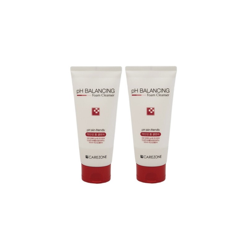 Care Zone Mildly Acidic Foam Cleanser 330ml + 330ml /