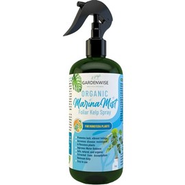 GARDENWISE Organic Marina Mist Foliar Spray for Monstera, Philodendron, Elephant’s Ear and Other Tropical Houseplant | Liquid Fertilizer | Micro Nutrients for Vital Health | Liquid Plant Food (8 OZ)