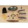 Lavender Sage Smudge Kit with Shell, Palo Santos, Stones, Bracelet,