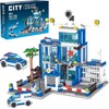 MindBox City Police Station Building Sets, 570pcs City Police Sets
