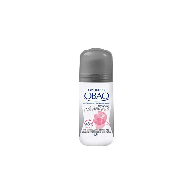 Garnier Obao Roll-On Regular Piel Delicada, 65 gr