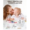 iDPRT Portable Sticker Maker Machine with 1 Roll Sticker Paper,