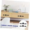 Outanaya 3sets Gold Handle Knobs European Vintage Style Wardrobe Handles