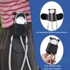 Powerful PU Leather Stethoscope Holder Belt Clip Universal Fit for