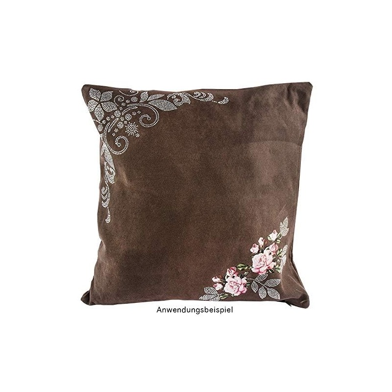 Ideen mit Herz Iron-On Rhinestone Design Rhinestone Appliqué Iron-On Patch