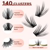 JOLIETIFY Lash Extension Kit, Manga Style Faux Mink 8–16mm Cluster
